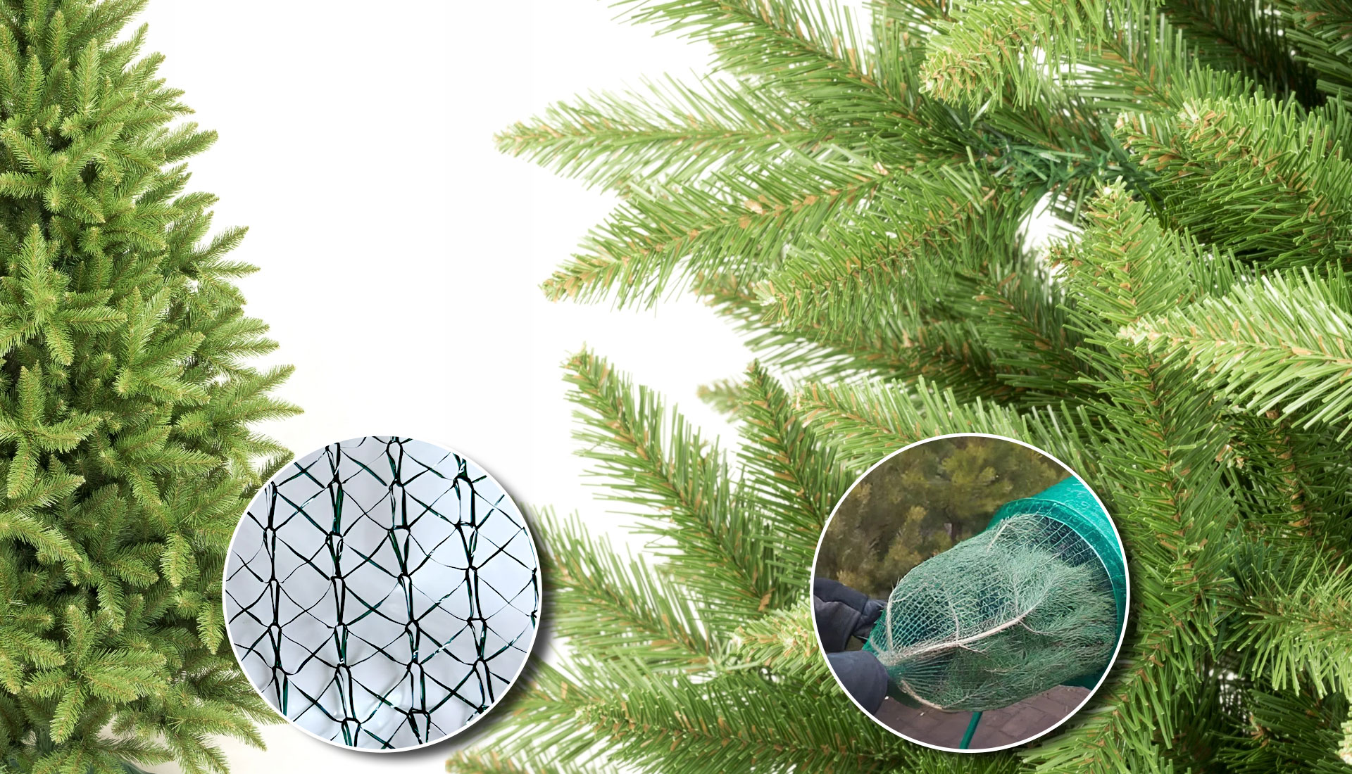 Упаковочная сетка для ёлки
